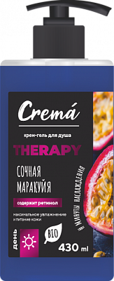 Гель для душа «CREMA» Сочная Маракуя