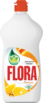 Средство для мытья посуды «FLORA» Цитрус