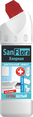 Жидкое чистящее средство «SanFlora» Хлорная